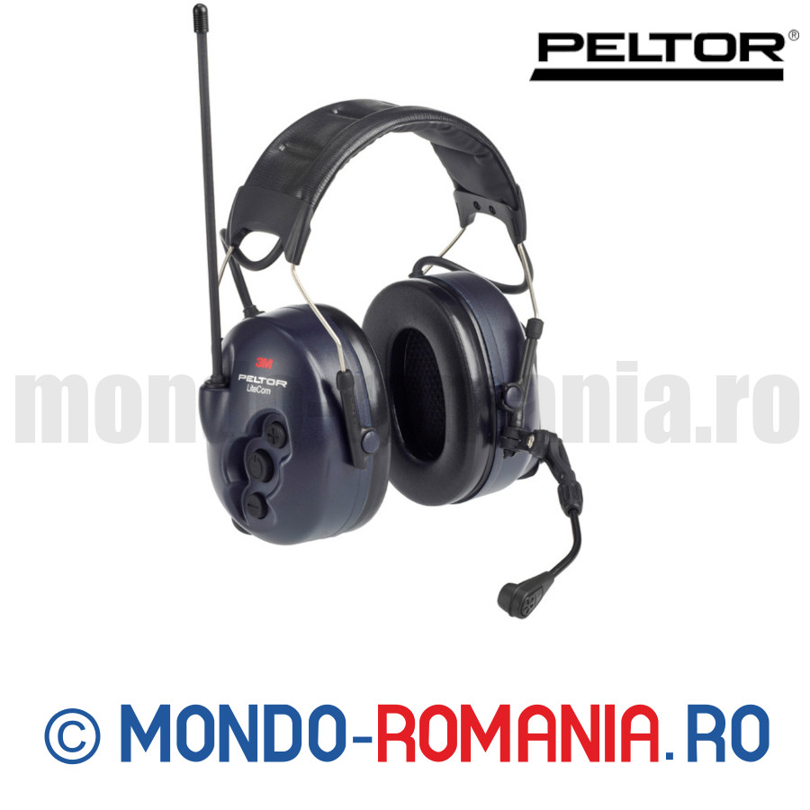Echipamente protectia muncii - Antifoane externe cu echipament de emisie-receptie PELTOR LITE